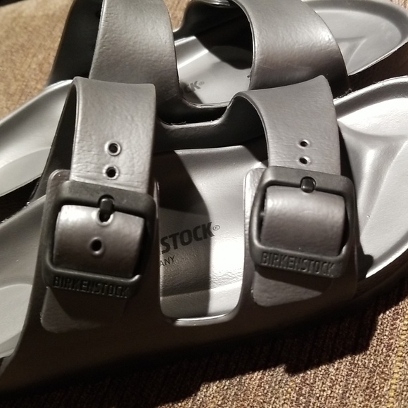 NWOT BIRKENSTOCK Arizona EVA Anthracite Regular Fit Color Light Gray Size 36 - Picture 11 of 11
